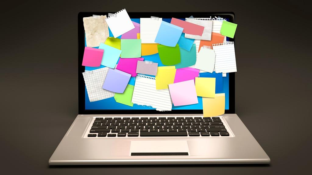 Dashboard showing email organization statistics and productivity metrics